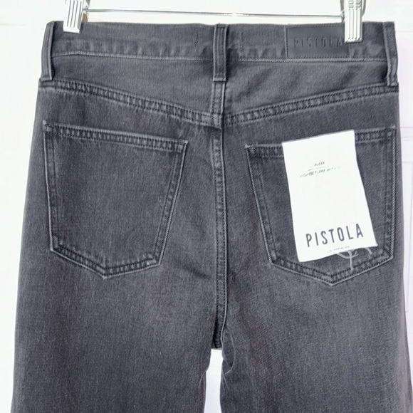 PISTOLA ALEXA HIGH RISE FLARE JEANS WITH SLIT - Picture 10 of 14